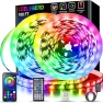 Превью Music Sync Color Changing RGB LED Strip Lights — LED Strips, Leeleberd