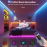 Превью Music Sync Color Changing RGB LED Strip Lights — LED Strips, Leeleberd