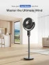 Превью Smart Pedestal Fan with Dual Blades, App Control, and Auto Oscillation — Stand Fans, PELONIS