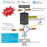 Превью Smart Wi-Fi Ceiling Fan Remote Control Kit — Ceiling Fan Wall Controls, 53T