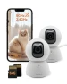 Превью Indoor Pan-Tilt Dome Security Camera (2-Pack) — Dome Surveillance Cameras, Sensforge