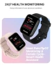 Превью Smart Watch with HD Dynamic Screen, Bluetooth Calls, 110+ Sport Modes, IP68 Waterproof, 24/7 Heart Rate and Sleep... — Smartwatches, Quintenztek