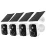 Превью Solar Camera Security Outdoor, 4 Pack 100% Wireless 3K 4MP Surveillance Indoor WiFi Smart Cameras — Outdoor Security Cameras, Hiseeu