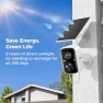 Превью Solar Camera Security Outdoor, 4 Pack 100% Wireless 3K 4MP Surveillance Indoor WiFi Smart Cameras — Outdoor Security Cameras, Hiseeu