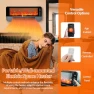 Превью WiFi and App Controlled Portable Heater with 3D Flame Effect — Portable Heating Solutions, EOQIFJM
