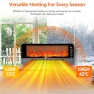 Превью WiFi and App Controlled Portable Heater with 3D Flame Effect — Portable Heating Solutions, EOQIFJM