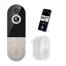 Превью Wireless 1080p Wi-Fi Video Doorbell Camera with Night Vision, Two Way Audio and AI Motion Detection — Baby Monitors, SwagBuzz