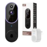 Превью Wireless Wi-Fi Video Doorbell Camera — Motion Sensors, Orbitell