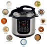 Превью 8 Quart Digital Pressure Cooker — Electric Pressure Cookers, Megachef