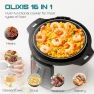 Превью Electric Pressure Cooker 8 Quart Stainless Steel Multi Cooker — Electric Pressure Cookers, OLIXIS