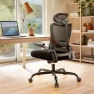 Превью Ergonomic Office Chair with High Back Mesh and Adjustable Lumbar Support — Desk Chairs, Marsail