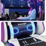 Превью Gaming Chair with Bluetooth Speakers, LED Lights, Massage, and Adjustable Armrests — Gaming Chairs, Mr IRONSTONE