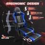 Превью Gaming Chair with Footrest and Massage Lumbar Support — Gaming Chairs, Shahoo