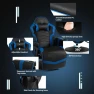 Превью Gaming Chair with Footrest and Massage — Gaming Chairs, GYMAX