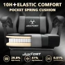 Превью Gaming Chair with Massage and Pocket Spring Cushion — Gaming Seating Solutions, JuxFort