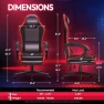 Превью Gaming Chair with RGB Lights and Massage Lumbar Support — Gaming Seating Solutions, Nexthra