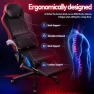 Превью Gaming Chair with RGB Lights and Massage Lumbar Support — Gaming Seating Solutions, Nexthra