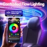 Превью Gaming Chair with RGB Lights and Massage Lumbar Support — Gaming Seating Solutions, Nexthra