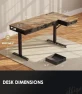 Превью L-Shaped Electric Standing Desk with Drawers — Office, OffiGo