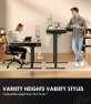 Превью L-Shaped Electric Standing Desk with Drawers — Office, OffiGo
