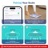 Превью Smart Body Fat Scale with BMI, Fat Percentage, Muscle Mass, and Color-Changing Lights — Weight Management Tools, Alcedo