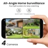 Превью Security Cameras Wireless Outdoor, No Subscription, Solar Powered with 360° Auto Tracking — Outdoor Security Cameras, SOLIOM