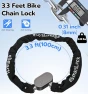 Превью Fingerprint Bike Chain Lock — Chain, Anweller