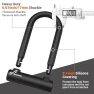 Превью Heavy Duty Anti Theft Bike U Lock with Security Steel Cable — U-Lock, Sportneer