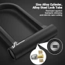 Превью Heavy Duty Anti Theft Bike U Lock with Security Steel Cable — U-Lock, Sportneer