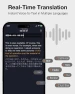 Превью OpenNote AI Voice Recorder – Open Ear Headphones — Language Translators, VIAIM