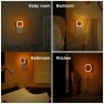 Превью Plug-in Amber Night Light, Auto Dusk to Dawn, Soft Glow, Dimmable, Diffused Light — Night Lights, YUNLEX