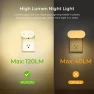 Превью Plug-in Night Light with Motion Sensor and Dimmable Smart LED — Night Lights, AUVON