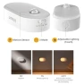 Превью Rechargeable Battery Night Light with Motion Sensor, Portable Mini Warm White LED Stick-on Closet Light, Adjustable... — Night Lights, Lyridz