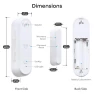 Превью Smart Door and Window Sensor Alarm 2 Pack — Smart Home Security, Geeni