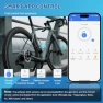 Превью Smart Fingerprint Bike Lock with Key and 4FT Steel Cable — U-Lock, APECYC