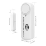 Превью Smart WiFi Door and Window Alarm Sensor Chime — Smart Home Security, XFOX