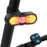 Smart Bike Tail Light with Turn Signal and Wireless Remote Control — Bike Light Sets, JINKEY