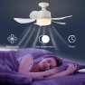 Smart LED Fan with Brightness Control, Remote, and Aromatherapy — Lighting Solutions, Chose One