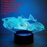 Transformers Optimus Prime Lamborghini LED Touch Night Light with Remote Control — Night Lights, GlimmerGrove
