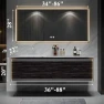 Превью Floating Bathroom Vanity with Smart Mirror — Shower, ZGNBSD