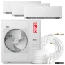 Превью Tri Zone Wall Mount Ductless Mini Split A/C and Heater — Split-System, OLMO