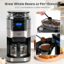Превью 10-Cup Coffee Maker with Built-in Burr Grinder — Beverage Warmers, Gevi
