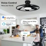 Превью Smart Low Profile Ceiling Fan with Lights — Ceiling Fans, Hoenofly