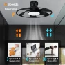 Превью Smart Low Profile Ceiling Fan with Lights — Ceiling Fans, Hoenofly