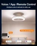 Превью Smart WiFi & Bluetooth Ceiling Fan with RGBAI Light — Ceiling Fans, Lumary