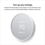 Превью Thermostat - Smart Thermostat for Home - Programmable Wifi Thermostat - Snow (Renewed) — HVAC Controls, Google