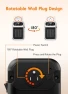 Превью WIFI Wall Outlet Space Heater with Remote and LED Display — Portable Heating Solutions, GiveBest