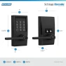 Превью Encode Century WiFi Latitude Lever Smart Keyless Entry Touchscreen Door Lock — Electromagnetic Security Locks, SCHLAGE