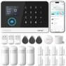 Превью Home Security System with Alarm, Phone Alerts, Door/Window Sensors, and Remotes — Smart Home Security, PGST