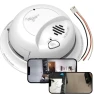 Превью Wi-Fi Dual Camera Smoke Detector Fire Alarm Spy Camera — Covert Surveillance, Zeus CCTV